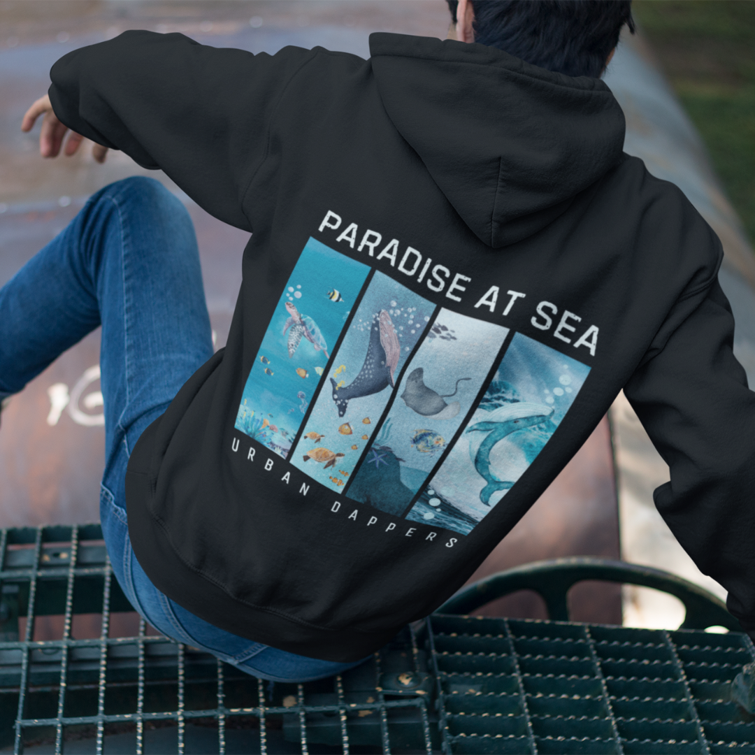 Paradise At Sea Zip Hoodie