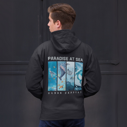 Paradise At Sea Zip Hoodie