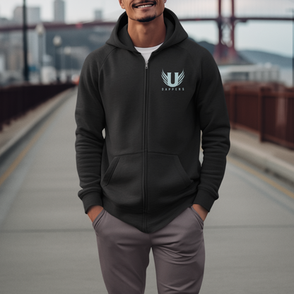 Paradise At Sea Zip Hoodie