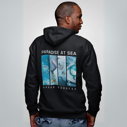 Paradise At Sea Zip Hoodie